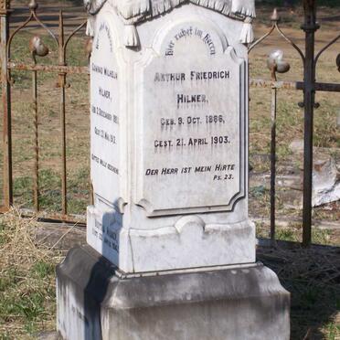 HILNER Arthur Friedrich 1886-1903