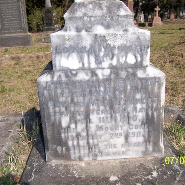 HINDES John William Bristow 1910-1911