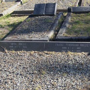 HOLLY Franz Ferdinand 1897-1980 &amp; Rita 1904-1967