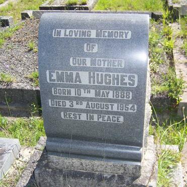 HUGHES Emma 1888-1954