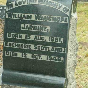 JARDINE William Wauchope 1881-1948