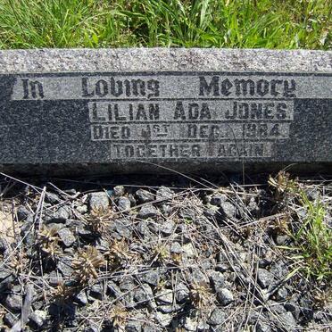 JONES Lilian Ada -1984