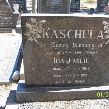 KASCHULA Ida Emily 1908-1991