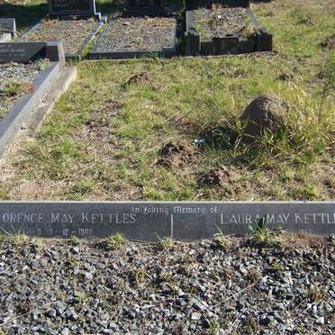 KETTLES Florence May ?-1960 :: KETTLES Laura May ?-1958