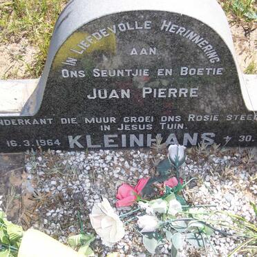 KLEINHANS Juan Pierre 1964-1964