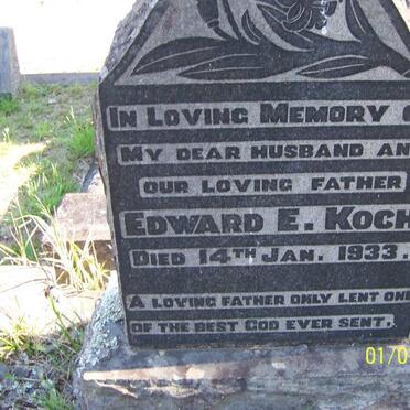 KOCH Edward -1933