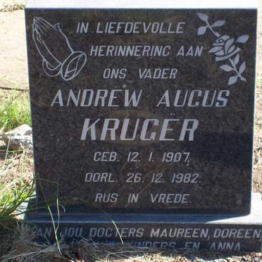 KRUGER Andrew Augus 1907-1982