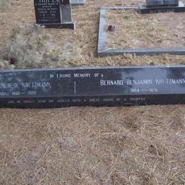 KRETZMANN Bernard Benjamin 1904-1978 &amp; ? Therese HASCHICK 1905-1988