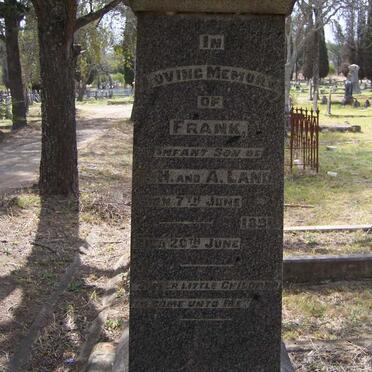 LAND Frank 1890-1890