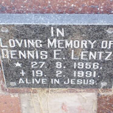 LENTZ Dennis E. 1956-1991