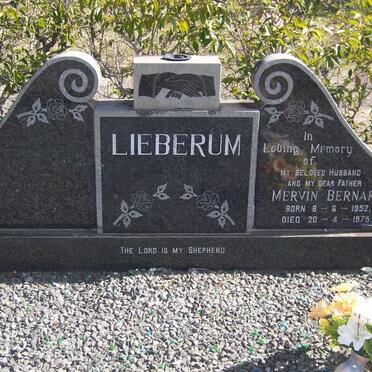 LIEBERUM Mervin Bernard 1952-1975