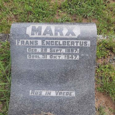 MARX Frans Engelbertus 1887-1947