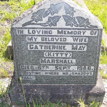 MARSHALL Catherine May  -1946