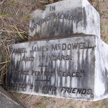 McDOWELL Samuel James