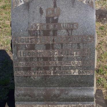 MITCHELL Agusta nee SCHULTZ -1937