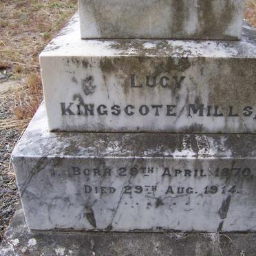 MILLS Lucy Kingscote 1870-1914