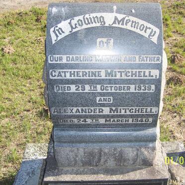MITCHELL Alexander -1940 &amp; Catherine -1939