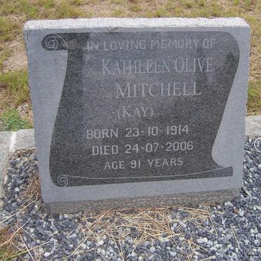 MITCHELL Kathleen Olive 1914-2006