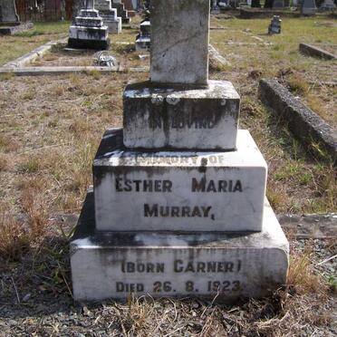 MURRAY Esther Maria nee GARNER -1923