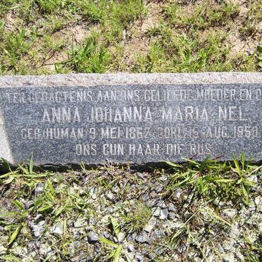 NEL Anna Johanna Maria 1862-1950
