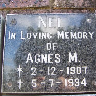 NEL Agnes M. 1907-1994
