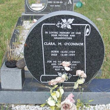 O'CONNOR Clara M. 1929-1999
