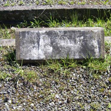 PREEZ Johannes Hendrik Benjamin, du 1891-1974 &amp; Susanna Cornelia 1896-1963