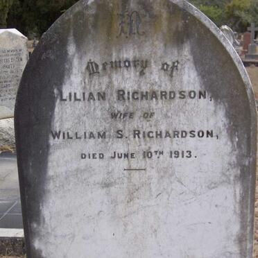 RICHARDSON Lilian -1913