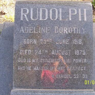 RUDOLPH Adeline Dorothy 1918-1975