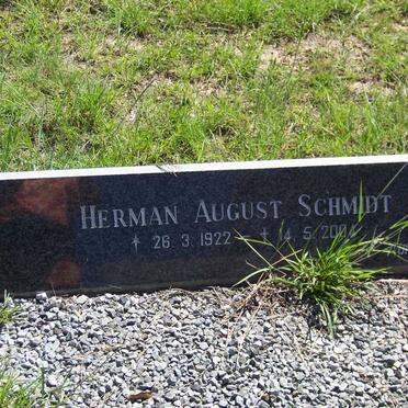 SCHMIDT Herman August 1922-2004