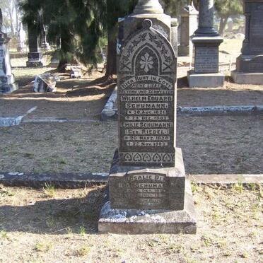 SCHUMANN Wilhelm Eduard 1821-1902 :: RIEDEL Emilie 1820-1903