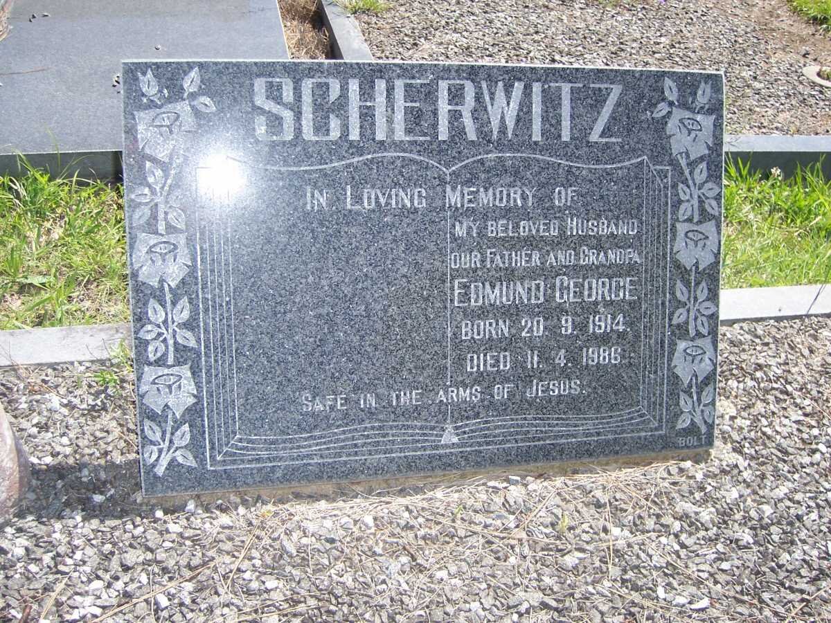 SCHERWITZ Edmund George 1914-1986