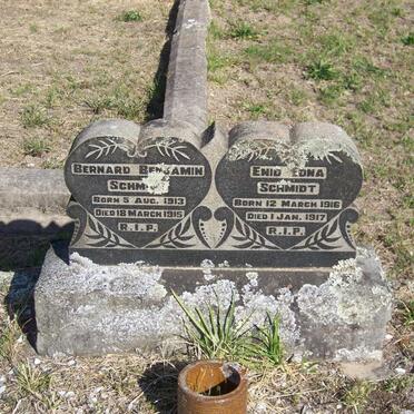 SCHMIDT Bernard Benjamin 1913-1915 &amp; Enid Edna 1916-1917