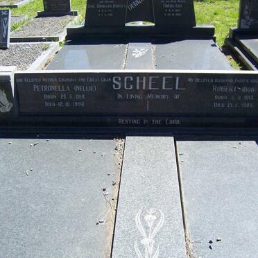 SCHEEL Robert 1913-1985 &amp; Petronella 1918-1998