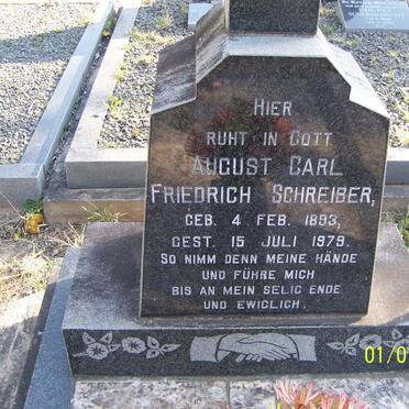 SCHREIBER August Carl Friedrich 1893-1979