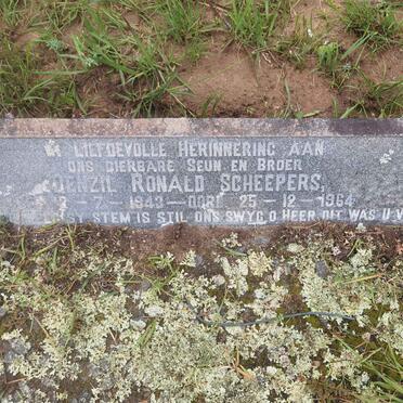 SCHEEPERS Denzil Ronald 1943-1964