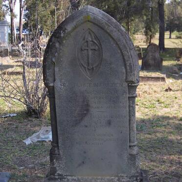 SCHRODER Friedrich Wilhelm 1839-1900 &amp; Sophie REWITZKE 1845-1889