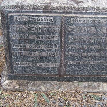 SCHNEIDER Gustav W.F. 1864-1940 &amp; Ida WEBER 1869-1945