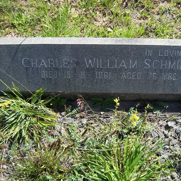 SCHMIDT Charles William -1961