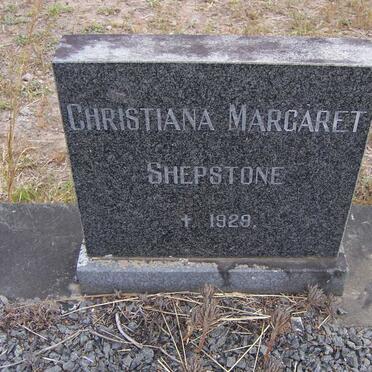 SHEPSTONE William -1941 &amp; Christina Margaret -1929