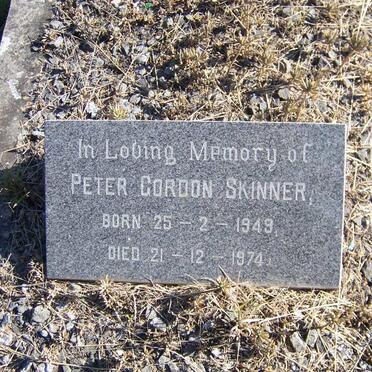 SKINNER Peter Gordon 1949-1974