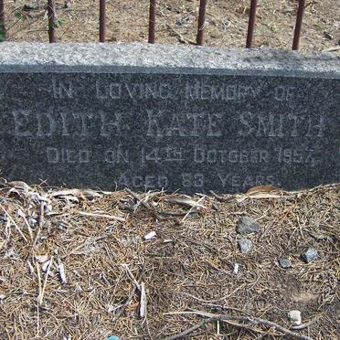 SMITH Edward George 1871-1943 &amp; Edith Kate -1957