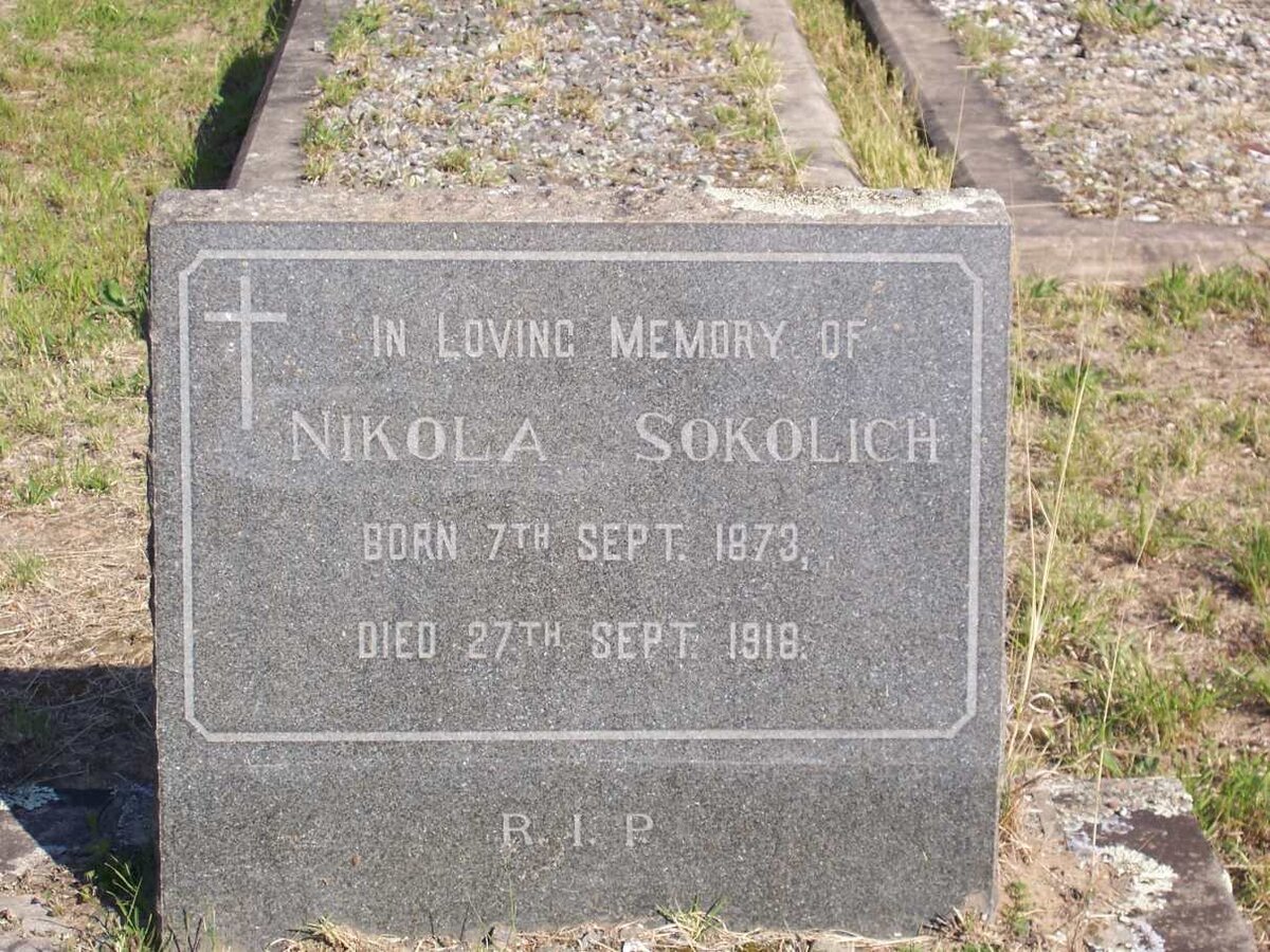 SOKOLICH Nikola 1873-1918