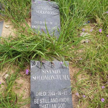 SOLOMON Kenneth -1995 :: VUMA Sisanda, SOLOMON -2003