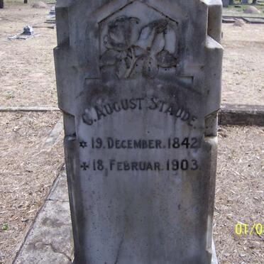 STAUDE C. August 1842-1903