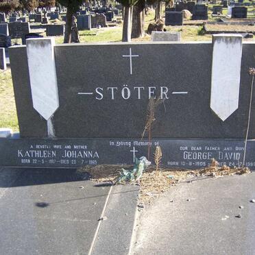 STOTER George David 1905-1992 &amp; Kathleen Johanna 1907-1965