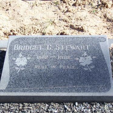 STEWART Bridget C. 1902-1982