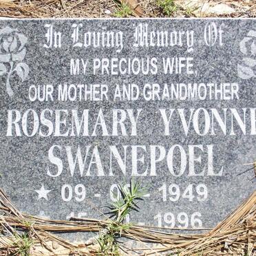 SWANEPOEL Rosemary Yvonne 1949-1996