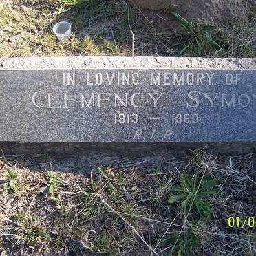 SYMONS Clemency 1913-1960