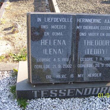 TESSENDORF Theodor 1909-1988 &amp; Helena 1919-2002